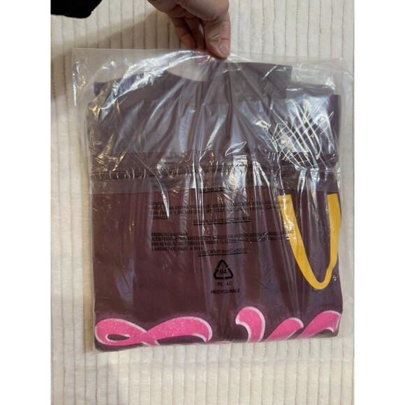 McDonald’s‎ X THE SAWEETIE MEAL TAWNY PORT S Crewneck Sweater Brand New Sealed - Picture 6 of 9